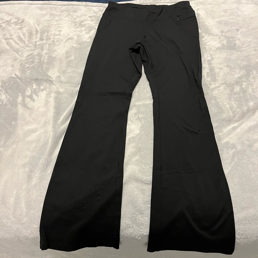 NWOT Hyba stretchy, high, waist, black pants.